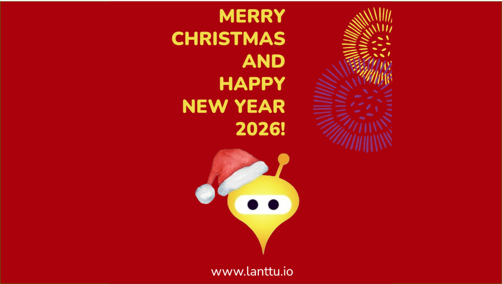 Merry chirstmas and happy new year from Lanttu.io